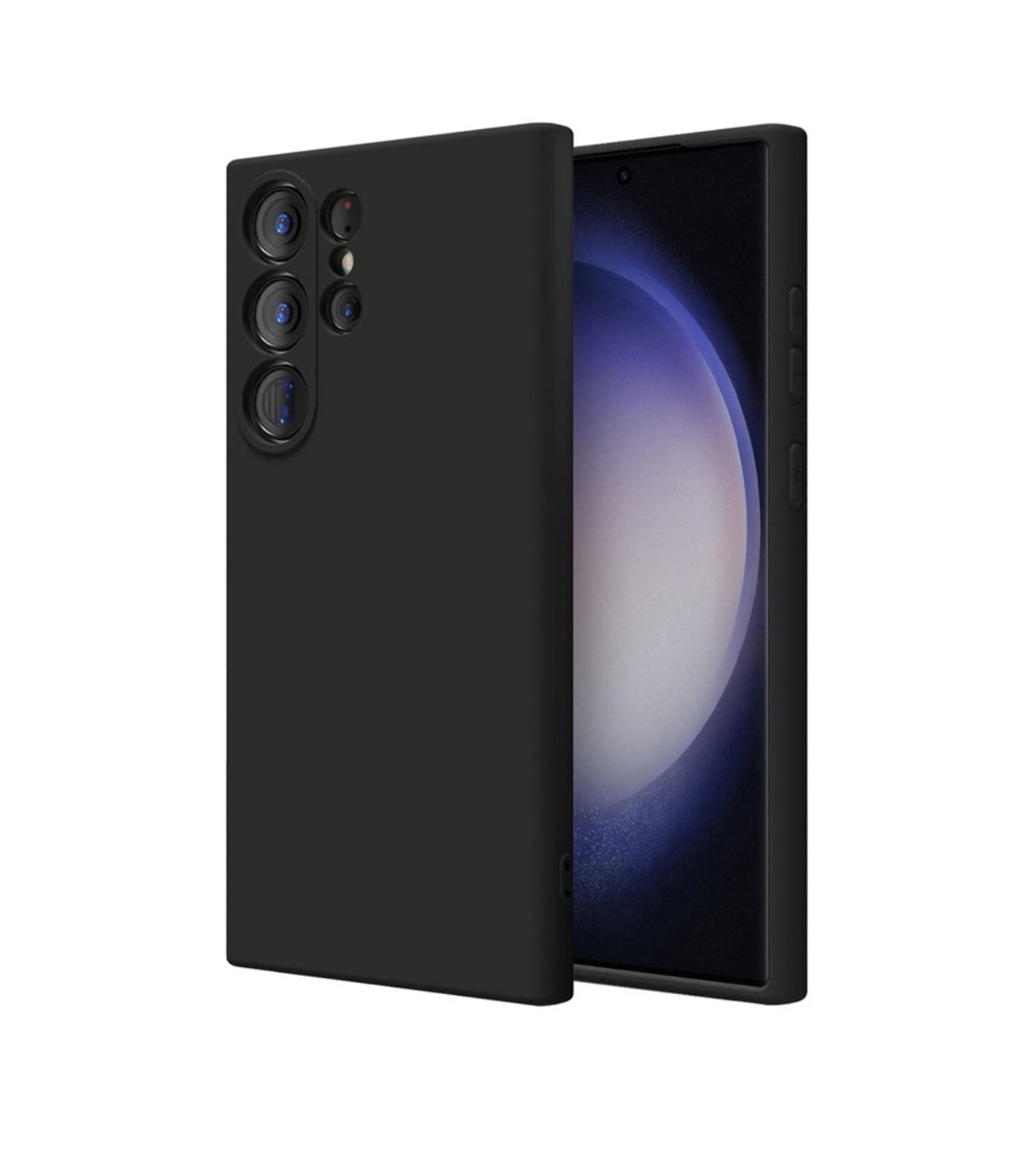 Husa Silicon Samsung Galaxy S25 Ultra, Negru+alte culori