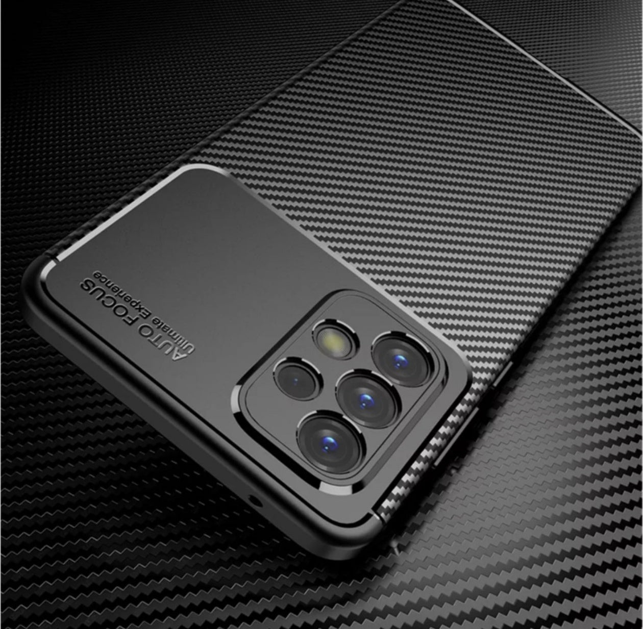 Husa Samsung Galaxy A23 ,antișoc AutoFocus model Carbon.