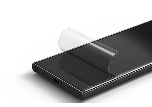 Folie de protectie din Silicon TPU, Samsung Galaxy S25 Ultra, transparentă.