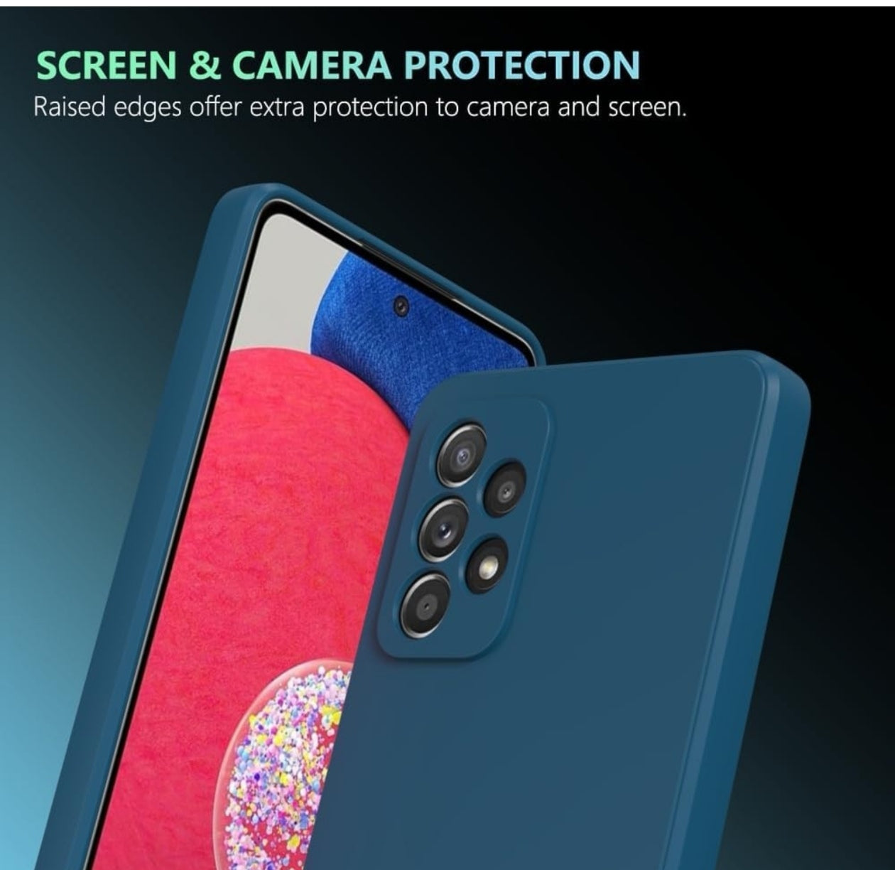 Husa Silicon, Microfibra la interior ,Samsung Galaxy A33, Roșu+alte culori