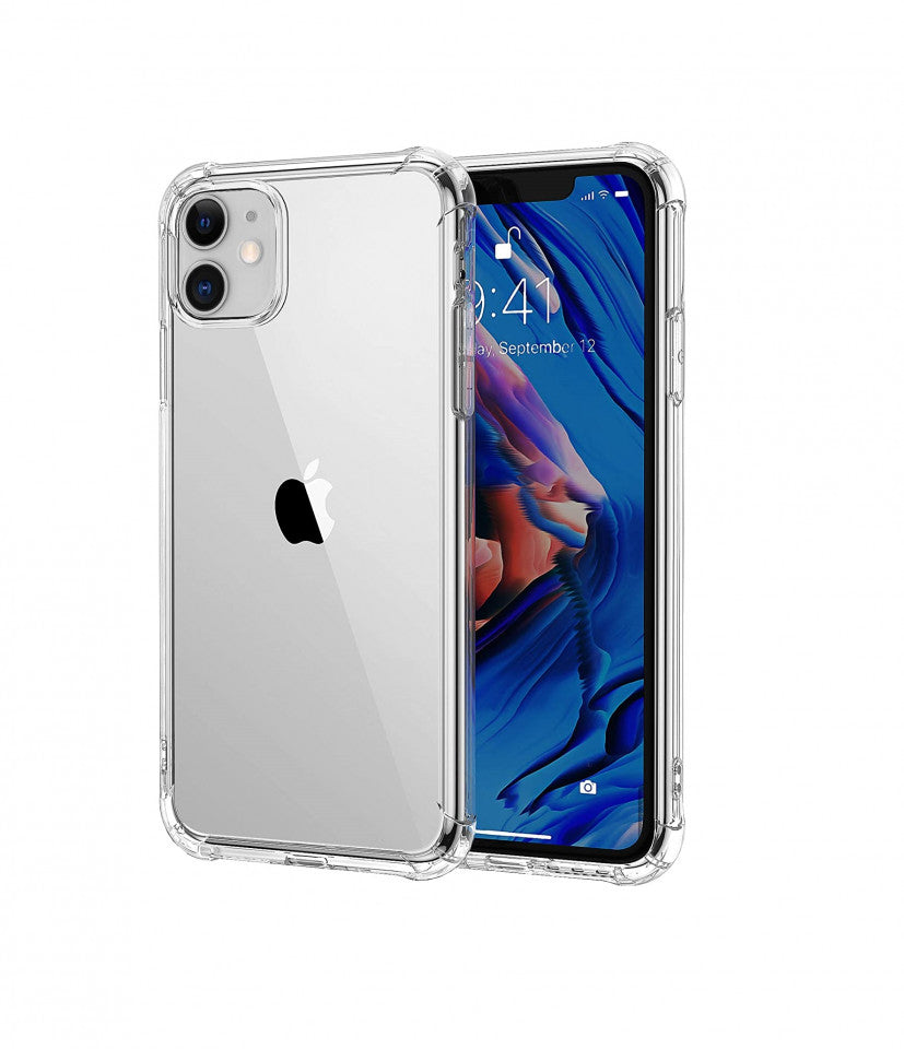 Husa iPhone 12, UltraSlim, Flexibila din silicon, Transparenta