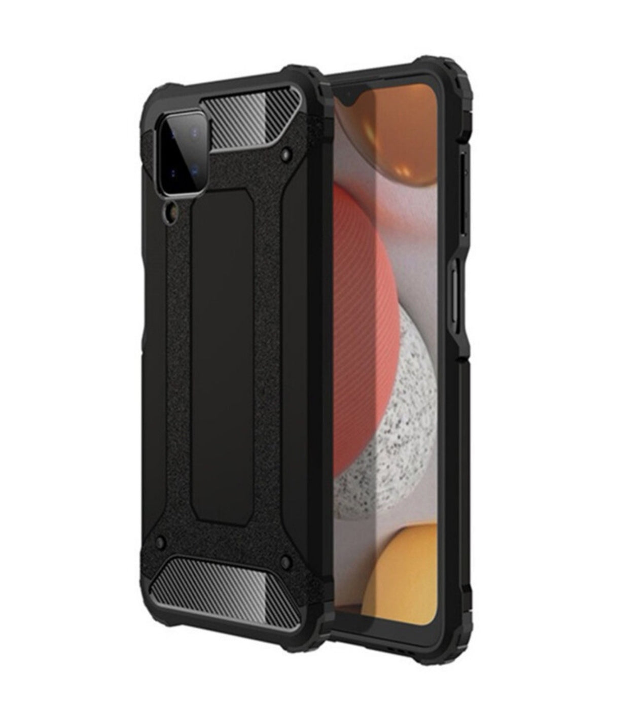 Husa Hybrid Antisoc ,Samsung Galaxy A12 ,Negru +alte culori