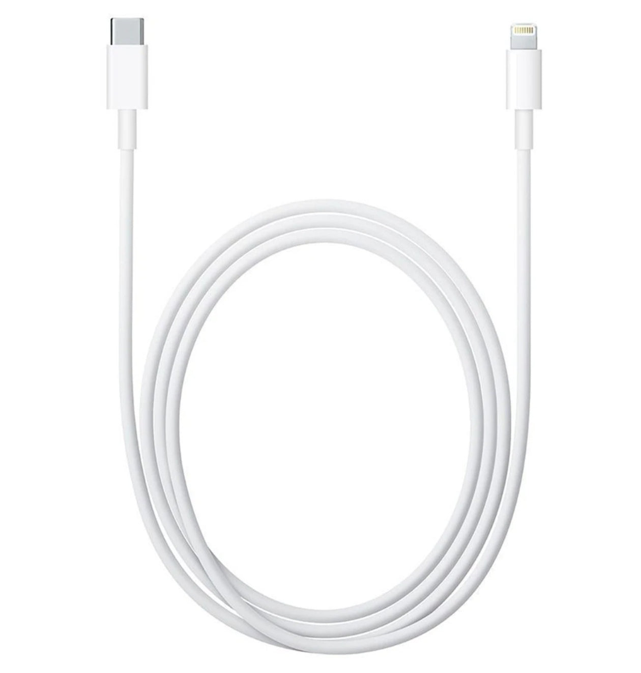 Cablu date iPhone, iTrend , USB-C - Lightning, 1m, alb