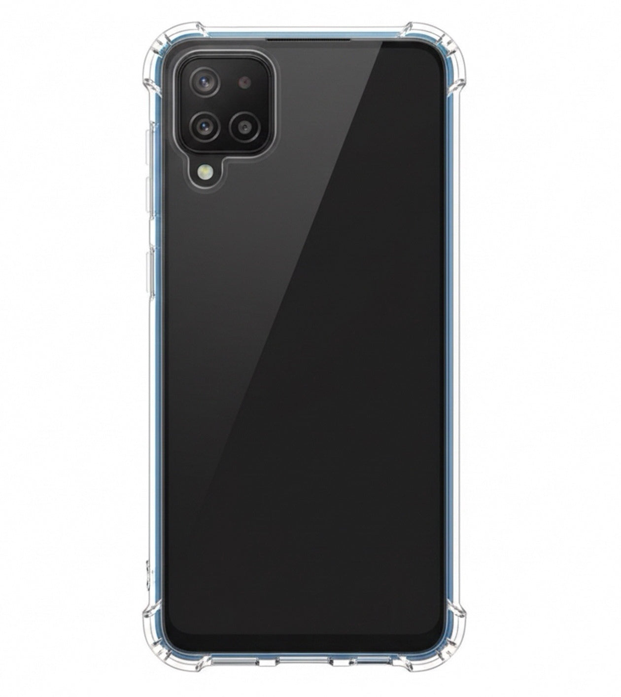 Husa Samsung Galaxy A12 ,Antisoc din Silicon Transparent