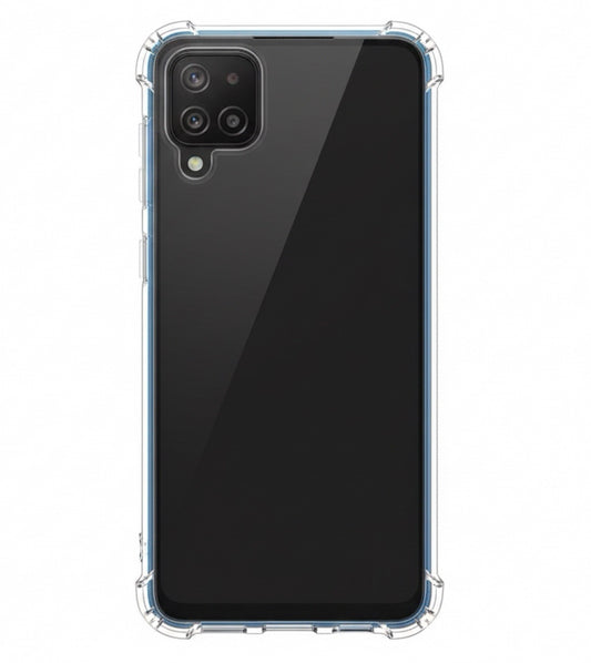 Husa Samsung Galaxy A12 ,Antisoc din Silicon Transparent