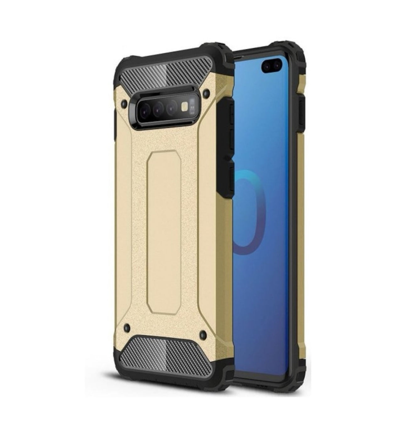 Husa Hybrid Antisoc , Samsung Galaxy S10 Plus ,Negru +alte culori