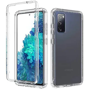 Husa SAMSUNG Galaxy S20 Plus , 360 de grade transparenta Full Body TPU(fata + spate)