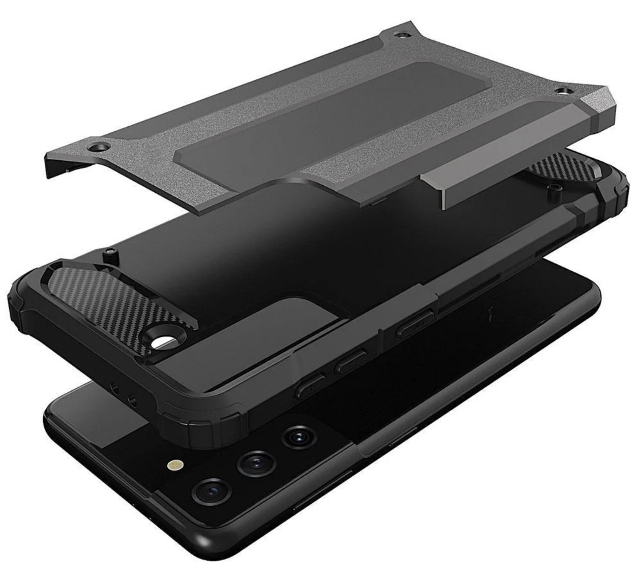 Husa Hybrid Antisoc , Samsung A35 ,Negru +alte culori